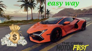 How to Get money fast and easy in THE CREW MOTORFEST [upl. by Sherr]