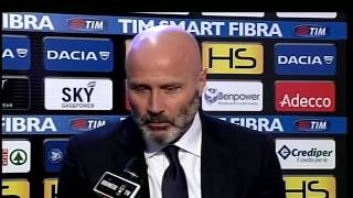 UDINESE TV  Colantuono quotDispiace soprattutto per i tifosiquot [upl. by Sherrod]