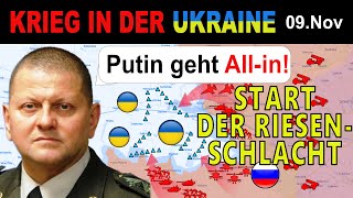 09NOVEMBER Putin zockt  Die Schlacht um Kurakhove ist der Wendepunkt  UkraineKrieg [upl. by Eniamahs]