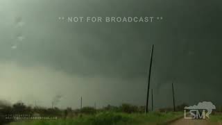 05252024 Windthorst tx  Multiple tornadoes filmed on dash cam [upl. by Haet]