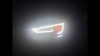 V28  New Color Changing Vland Headlights on the Evo X [upl. by Katerine]