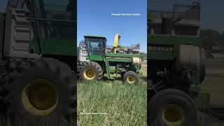 JOHN DEERE 5830 Forage Harvester [upl. by Vanni]