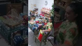 Organização das compras do mês 🏡🌺 rotinadiária [upl. by Namara]