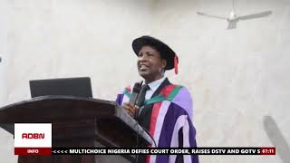 EDUCATION 307TH INAUGURAL LECTURE IN UNIBEN [upl. by Margetts]