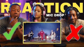 BTS 방탄소년단 MIC Drop Official MV amp DANCE Reaction FIRST TIME WATCHING  SUPER FAN JOINS US [upl. by Brnaby204]