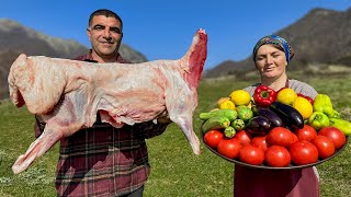 Cooking A Whole Sheep In The Oven For Unexpected Guests From The Sky [upl. by Aicekal]