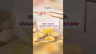 Filter Measuring Cup Baked Egg Beating Bowl Builtin Filter Plate With Scale Foo [upl. by Emmott]