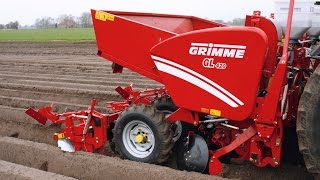 GRIMME GL 420 amp RT 300  Potato Planter amp Rotary Tiller [upl. by Roon]