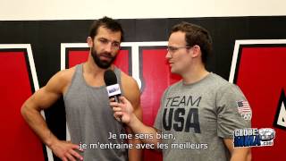 Interview de Luke Rockhold UFC Rockhold vs Bisping [upl. by Adalbert257]