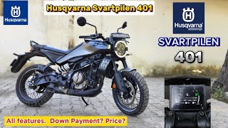 Svartpilen 401  2024 Husqvarna Svartpilen 401  The New Ultimate Bike  Dark Piston [upl. by Hannahoj395]