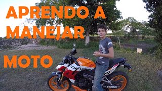 APRENDO A MANEJAR LA MOTO CB190R REPSOL [upl. by Toole209]