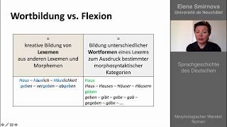 Morphologischer Wandel Nomen [upl. by Filomena]