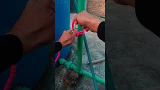 Tie most usefull and secure ropes knot how rope diy [upl. by Akirre]