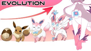 Every Pokémon InProgress Evolutions amp Gigantamax Part 41 No 686  700  Max S [upl. by Ahsiemat]