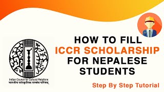 How To FillApply ICCR Scholarship For Nepalese Students 202223   IOE Syllabus [upl. by Rinee94]