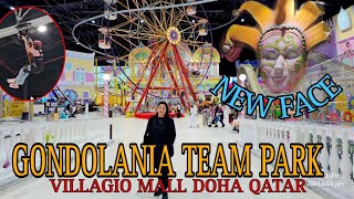 Beautified Gondolania Team Park  Villagio Doha Qatar [upl. by Burack]