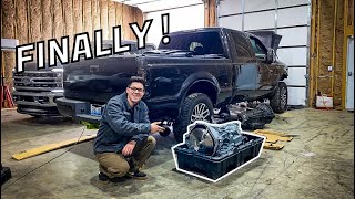 MY 60 POWERSTROKE BUILT TRANSMISSION [upl. by Engedi480]