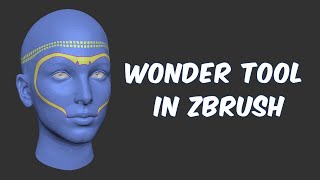 INSET  Edge Action  ZModeler  ZBrush Tutorial for Beginners [upl. by Ihtraa]