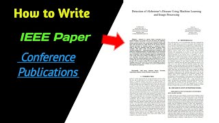 How to write IEEE PAPER properlyhow to write a IEEE paper easilyeasy way to write IEEE paperieee [upl. by Atteve]