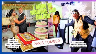 Paris Tomber Lanniversaire de madame DjoBalard Gislaine Caillet [upl. by Aldredge]