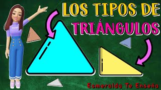 📐🤔Los Tipos de Triángulos Según Sus Lados y Ángulos💡📏 [upl. by Ayvid]