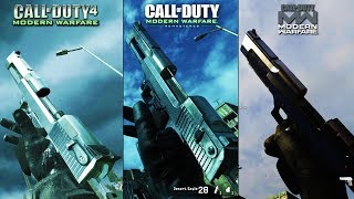 ULTIMATE Modern Warfare Comparison Side By Side 8K COD 4 vs MWR vs MW 2019 [upl. by Legnalos]