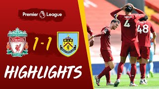 Highlights Liverpool 11 Burnley  Robertson scores but Reds held at home [upl. by Roddy]