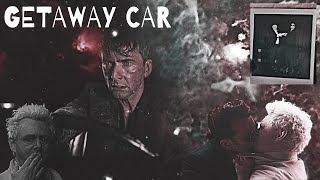 Aziraphale amp Crowley  Getaway Car [upl. by Namyl]