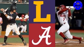 Lipscomb vs 25 Alabama Full Series  2020 College Baseball Highlights [upl. by Atined]