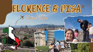 FLORENCE amp PISA  Travel Vlog  Italo Train  from Rome [upl. by Ahkeber30]