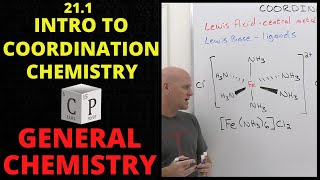 211 Introduction to Coordination Chemistry  General Chemistry [upl. by Aibara]