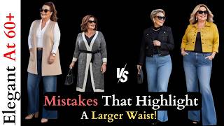 PART 2 Styling Mistakes That Accentuate a Larger Waist – And How to Avoid Them [upl. by Enelegna886]