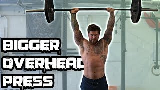 How to Overhead Press MORE 5 tips to increase your overhead press [upl. by Armalla]