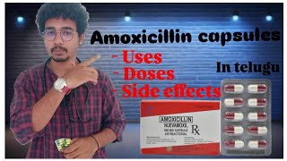 Amoxicillin capsules complete details in Telugu by Dr Mukesh health viralvideo knowledge [upl. by Hereld]