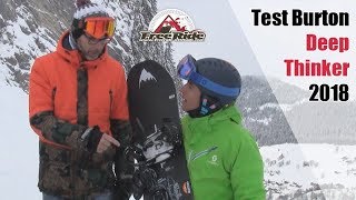 Test Burton Deep Thinker 2018 [upl. by Meehaf301]