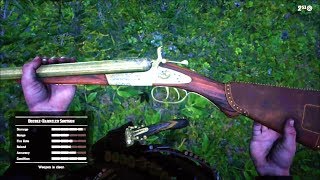 Red Dead Redemption 2  Double Barrel Shotgun  Van Horn Shootout [upl. by Guild]