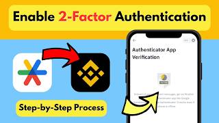 Enable 2 Factor Authentication Binance  Enable Google Authenticator 2FA Binance App  Binance Key [upl. by Russel]