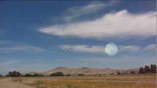 UFO Caught On Tape Over Santiago Air Base [upl. by Nirrej]