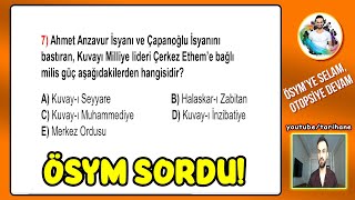 11 Milli Mücadele Hazırlık Dönemi  İnkılap Tarihi Soru Çözümü  KPSS Tarih 2024 [upl. by Tray]