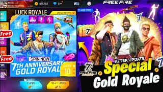 Next Gold Royale Free Fire Ob45 Update🤯😳7th Anniversary Event Free Fire New Event  Ff New Event [upl. by Bremser]