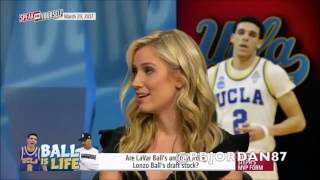 Kristine Leahy lies about Lavar Ball [upl. by Aicirtam]