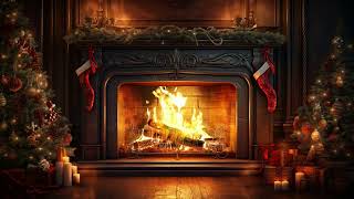 A Warm Fire This Winter Christmas  Helps Sleep Instantly  Fireplace Burning [upl. by Jeramey794]