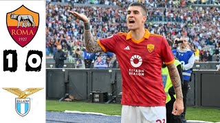 AS Roma  SS Lazio 10 Highlights  Lega Serie A TIM  20232024 [upl. by Ahsilem]