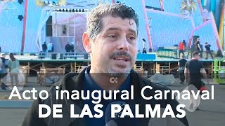 El carnaval de Las Palmas de Gran Canaria celebra su pregón inaugural [upl. by Ynffit]