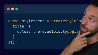 Better than React Native Stylesheet 💪 [upl. by Sandie]