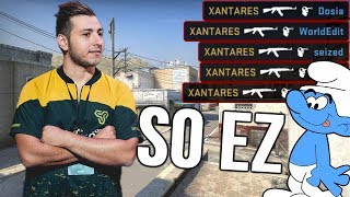 How XANTARES Really Plays CSGO [upl. by Neelrihs]