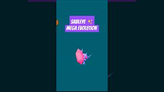 Sableye ✨Mega Evolutionpokemongo megaevolution megasableye pokemongomegaraid pokemongoshorts [upl. by Etnahs]