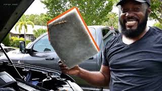 How to change the air filter on Silverado [upl. by Fridlund]