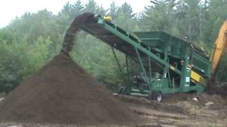 RotoScreen processing heavy material in New Hampshire [upl. by Arvind]