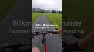 Das rennrad ist immer noch in der fahrradwerkstatt fitness geht auch mit dem Urlaubsrad 😀 mtb [upl. by Ecyal]